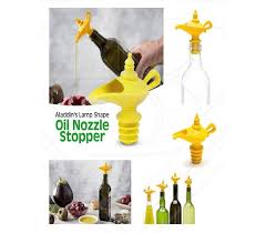 Silicone Aladdin Lamp Bottle Pourer, Silicone Bottle Stopper