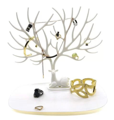 Little Accessories Bracelet Storage Tree Shelf Stand Holder Organizer for Earrings Necklace Ring Jewelry Display Tray