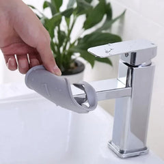 Faucet Extender for Kids, Silicone Duck Mouth Shaped Bathroom Tap Extender Splash-Proof for Baby Faucets Sink Hand Washing