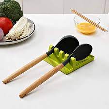 Spoon and Lid Rest Multifunction Kitchen Spatula Rack with Lid Holder