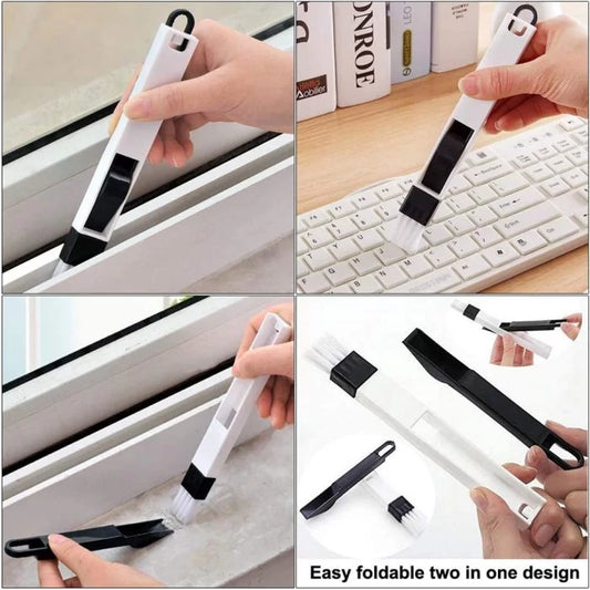 Window or Sliding Door Track Cleaning Brush – Multifunction Window Track Cleaner Brush