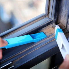 Window or Sliding Door Track Cleaning Brush – Multifunction Window Track Cleaner Brush