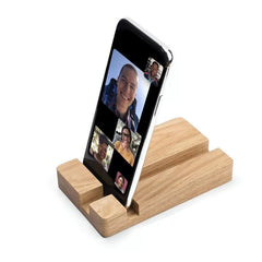 Wooden Mobile Stand – Mobile Phone Stand Holder Pure Solid Beech Wood