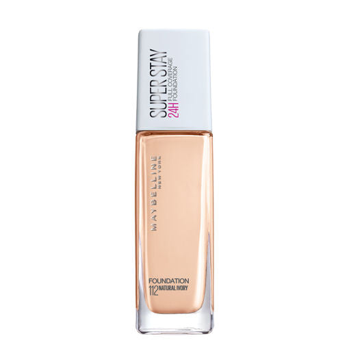 Maybelline Super Stay 24H Full Coverage Foundation - 112 Natural Ivory