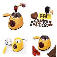 Portable Electric Chocolate Melting Pot with Chocolate Making Kit for Kitchen