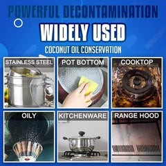 POWERFUL STAINLESS STEEL COOKWARE CLEANING PASTE HOUSEHOLD KITCHEN CLEANER WASHING POT BOTTOM SCALE STRONG CREAM DETERGENT