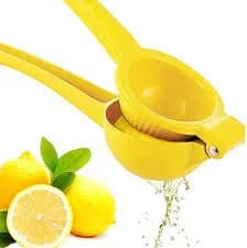Premium Quality Metal Lemon Squeezer, Citrus Juicer, Manual Press for Extracting the Most Juice