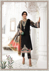 Maria.B Eid Unstitched Lawn Collection 2022 (D7)