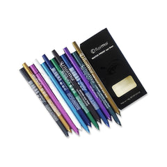 Flormar colored eye pencils Pack of 12