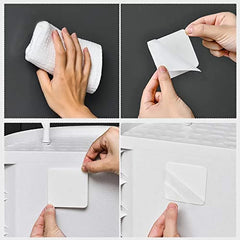 Rotating Corner Storage Rack Triangle Wall Shelf Bathroom Makeup Organizer Kitchen Organizer