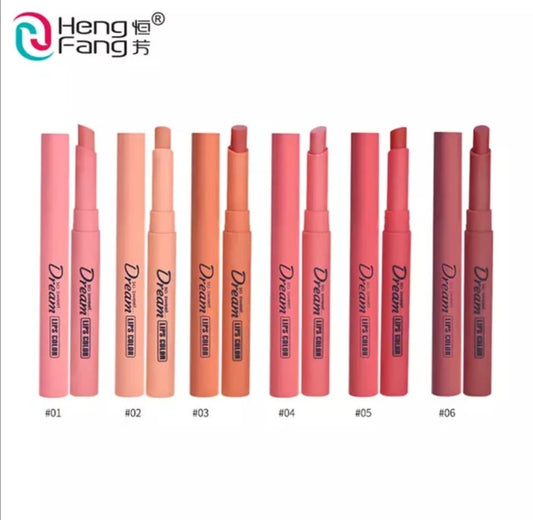 HengFang Dream Matte Lipstick Pack Of 6