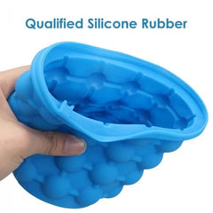 Silicone Ice Cube Maker Space Saving Ice Cube Maker Ice Genie Kitchen Tools