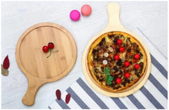 Wooden Pizza Serving Board – Wooden Pizza Steak Serving Flat Plate