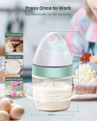 Electric Egg Beater Mixer Rechargeable, Perfect for Cream, Coffee, Hot Chocolate, Yogurt, Raita, Lassi