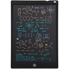 LCD Digital Drawing Pad TABLET MULTI COLOR 12 Inch THICK LINE Writing Board E-Writer Kids LIGHTLESS SKETCH SCREEN GIFT FOR KIDS / CHILDREN