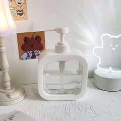 Hand Wash Sanitizer Dispenser Bottle Shampoo Liquid Gel Dispenser Bottle 500ML