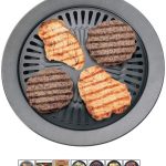 Smokeless Indoor Barbecue Grill for stove kitchen | Stainless easy to clean BBQ over stove cook top