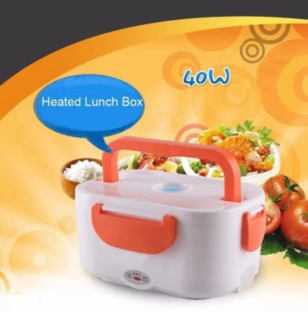The Electric Lunch Box Portable Lunch Heater with Individual Soup Box Removable Stainless Steel Food Warmer Container for Home Office School Traveling Use 1.05