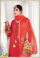Maria.B Eid Unstitched Lawn Collection 2022 (D1)