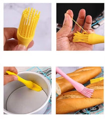 Silicone Oil Brush Basting Brush Easily Cleaned Non-stick Silicone Brush for Baking & Cooking
