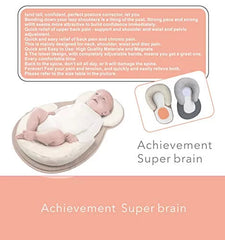 Baby Head Shaping Pillow and Torticollis Correction, Baby Pillow for Head Shaping – Prevent Newborn Plagiocephaly Syndrome Perfect for Baby to Achievement Super Brain