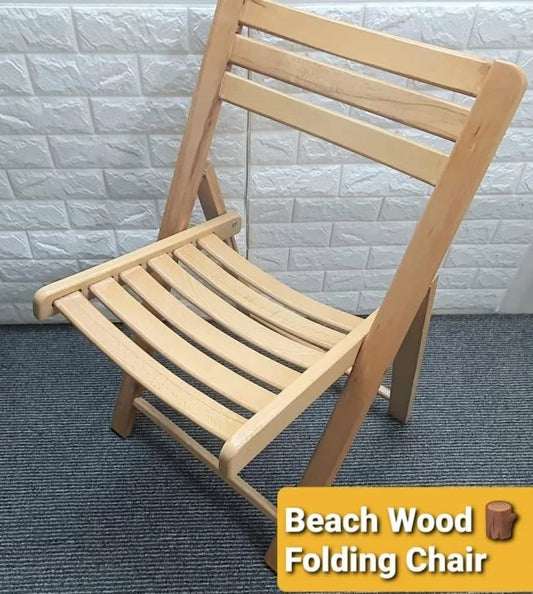 Beach Wood Folding Chair – Lounge Picnic Chair