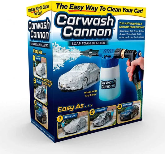 Car Wash Cannon Foam Blaster Hose Nozzle Spray Gun