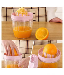 Citrus Juicer Orange Squeezer, Manual Juicer, Hand Juicer, Orange Juicer with Strainer and Container