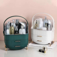 Cosmetic Storage Box Waterproof Dustproof Bathroom Desktop Beauty Makeup Organizer Skin Care Storage Drawer