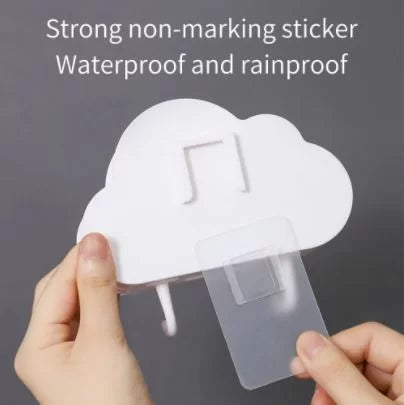 Cute Cloud Hook Wall Door Hook Bathroom Bedroom Hanger Holder Home Decor