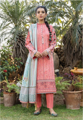 Lakhany Dareechay Printed 3 Piece Unstitched 2022  Collection DPC-3009
