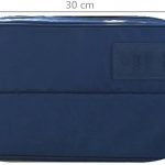 Divided Pouch Makeup Organizer – Bag Storage Case For Travel Trip Zipper Organizer Bag