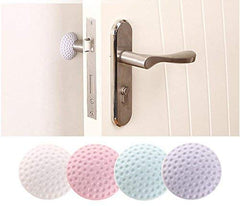 Door handle Stopper Wall Protector Noise Reduction Door Cushion Rubber Stopper (Pack of 4)