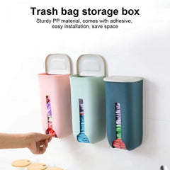 Garbage Bag Storage Box Dispenser Hanging Bag Kitchen Storage for Plastic Bags Trash Bags Grocery Bag Holder