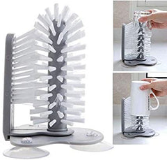 Glass Washer Brush Cleaner, Standing Bottle Cup Brush Cleaner for Kitchen Bar Sink