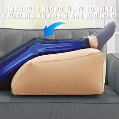 Leg Ramp Inflatable Pillow Wedge Pillow Elevates Legs And Feet Soft Leg Relaxation Pillow Cushion Foot Rest Office Home