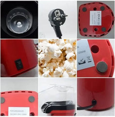Popcorn Maker Portable Kids Oil Free Popcorn Maker | Hot Air Popping | Popcorn Maker for Kids