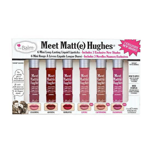 MEET MATT(e) Hughes lipgloss pack of 6