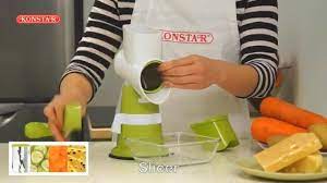 Konstar – Vegetable Drum Grater/Slicer