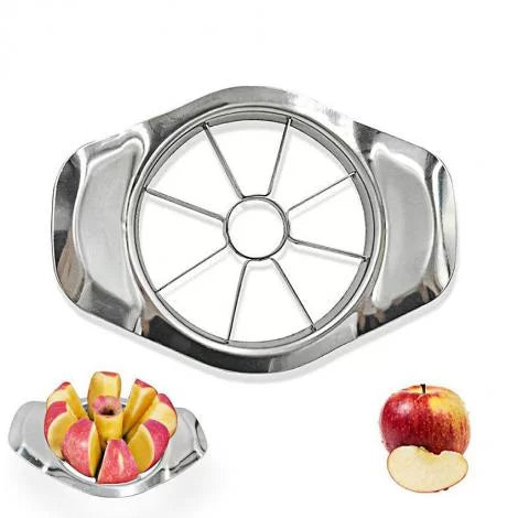 Manual Stainless Steel Apple Corer Slicer Cutter – Sharp Blades Apple Cutter Slicer Corer, Easy Grip Fruit Corer Slicer Kitchenware