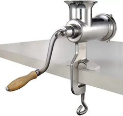 Meat Mincer Steel 12′ Counter top-Manual Meat Grinder
