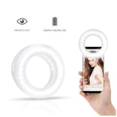Mini Selfie Mobile Phone Ring Light – Rechargeable Selfie Ring Light 360 Led Light
