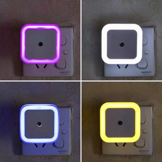Mini Night Lights Automatic Sensor LED Night Light Lamps – Mini Sensor Night Light Square