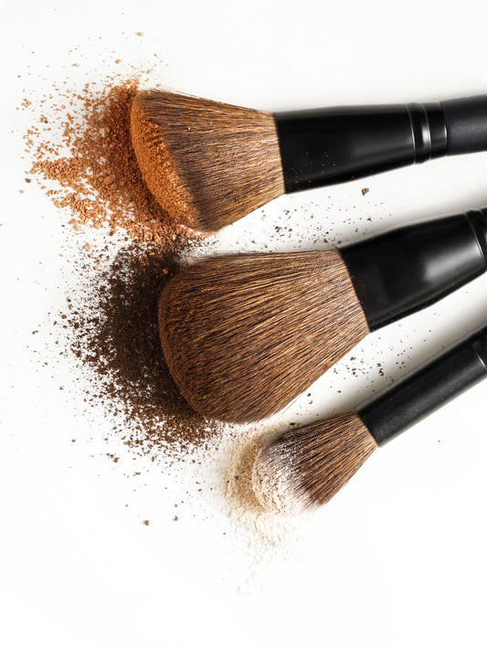 Mint bear 10 soft makeup brushes