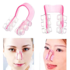 Nose Shaper Clip Nose Lifter Straightener Safety Silicone Pads Beauty Tool