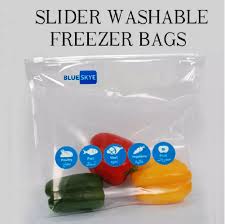 Pack of 20 SMALL size Plastic Freezer Refrigerator Marination slider lock bags