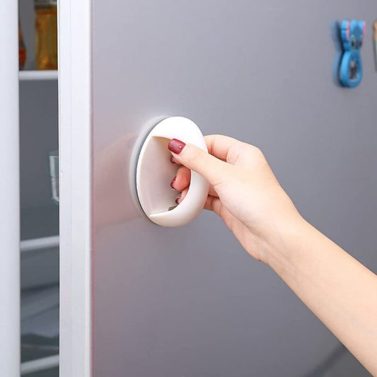 Plastic Round Handle No Construction Needed Sticky Instant Drawer Handles Door and Window Handles for Windows, Cabinets, Cupboards