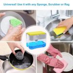 Push Soap Dispenser with Free Sponge-Soap Pump Dispenser with Sponge