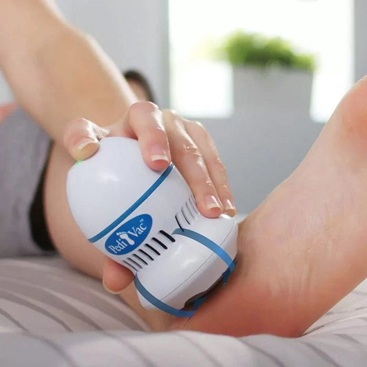 Rechargeable Callus Remover for Feet with Built-in Vacuum Removes Dead Skin from Feet