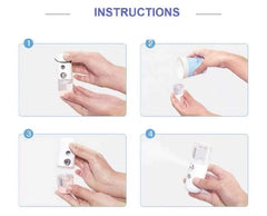 Nano Mister Mist USB Rechargeable Portable Mini Facial Steamer – Anti-Aging Wrinkle Women Beauty Skin Care Tool